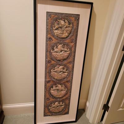 Beaded Burmese Kalaga Tapestry (BR2-DW)
