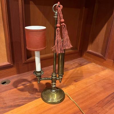 Brass Candlestick Lamps (O-MG)