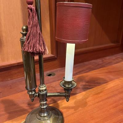 Brass Candlestick Lamps (O-MG)