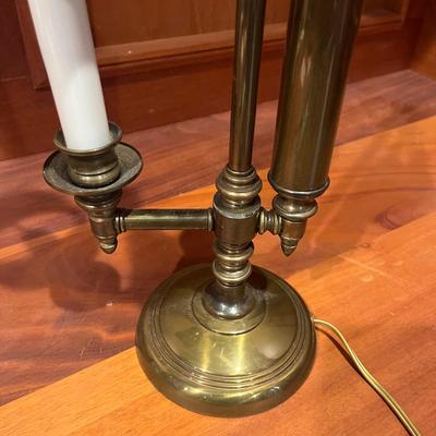 Brass Candlestick Lamps (O-MG)