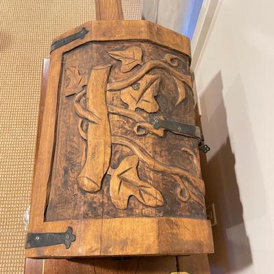 Handmade Wooden Trunk w/ Key (BR-SS)