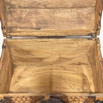 Handmade Wooden Trunk w/ Key (BR-SS)