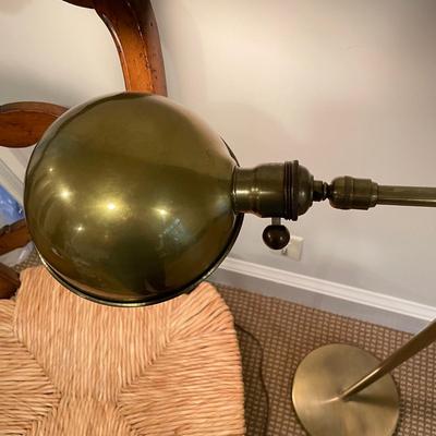 Versatile Brass Lamp, Carved Chair & Small Stool (BR-SS)