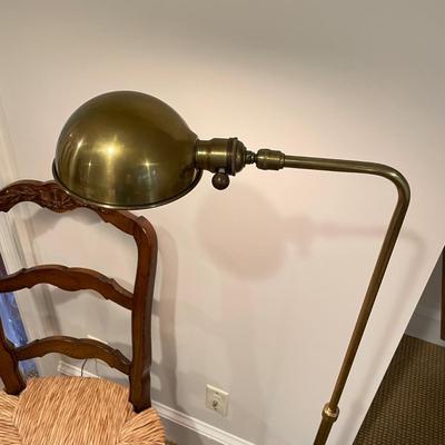 Versatile Brass Lamp, Carved Chair & Small Stool (BR-SS)