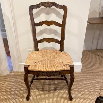 Versatile Brass Lamp, Carved Chair & Small Stool (BR-SS)