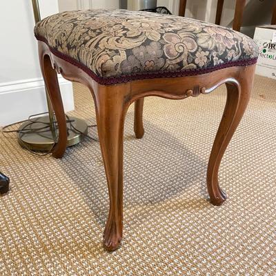 Versatile Brass Lamp, Carved Chair & Small Stool (BR-SS)