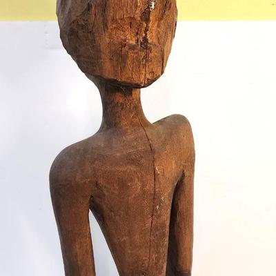 Lot #182  African Carved Tribal Piece, Unidentified
