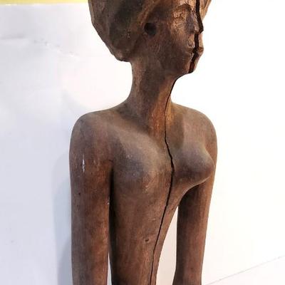 Lot #182  African Carved Tribal Piece, Unidentified