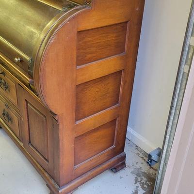 Captains Rolltop Desk (G-DW)