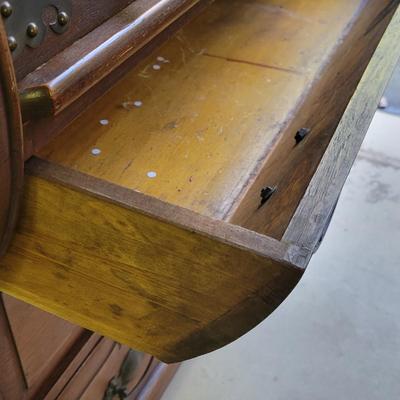 Captains Rolltop Desk (G-DW)