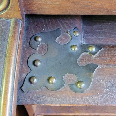 Captains Rolltop Desk (G-DW)