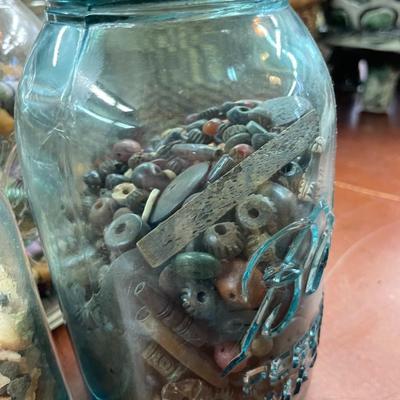 Jars of Beads and Things