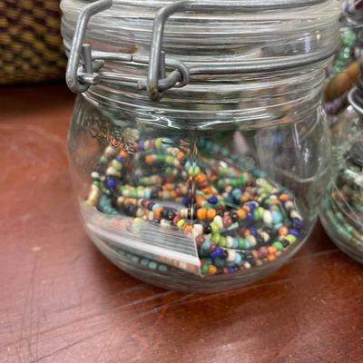 Jars of Beads and Things