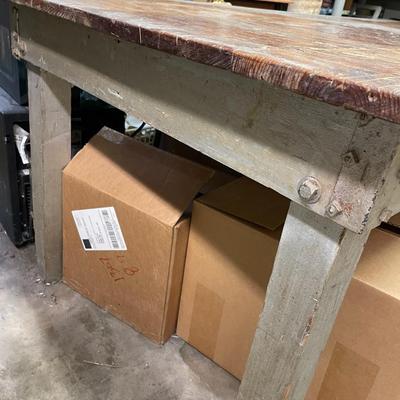 8 Foot Farm Table Work Table NOT Dining Height