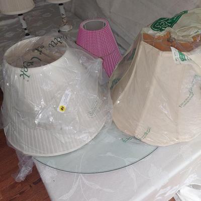 Lamp shade lot