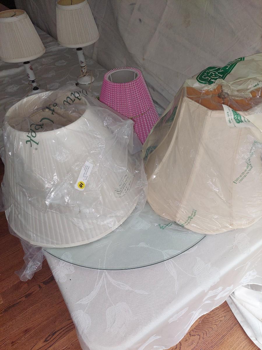 Lamp shade lot