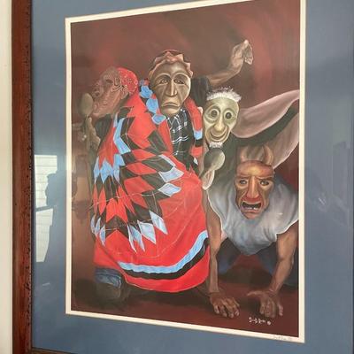 Sean D Ross Art Print Framed, Signed and Numbered