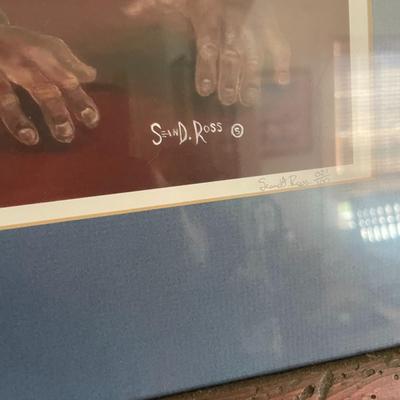Sean D Ross Art Print Framed, Signed and Numbered