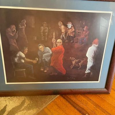 Sean D. Ross Art Print Framed Signed and Numbered