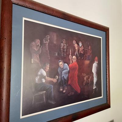 Sean D. Ross Art Print Framed Signed and Numbered