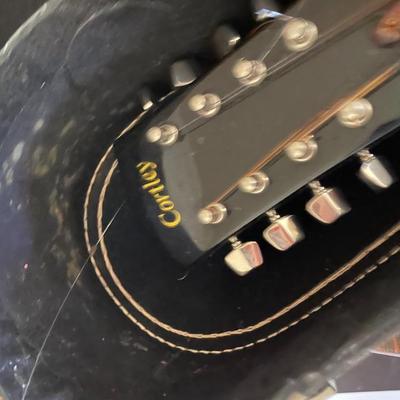 Vintage Cortley F Style Mandolin with Case and Strap