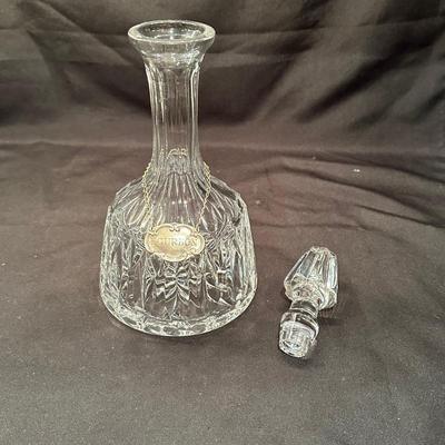 Sterling Bar Accessories and Glass Decanters (B-KL)