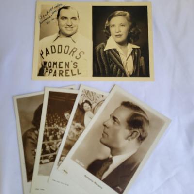 Vintage Actor Postcards (G-DW)