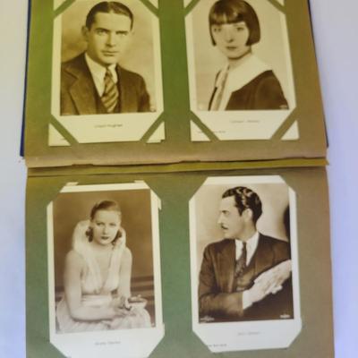 Vintage Actor Postcards (G-DW)
