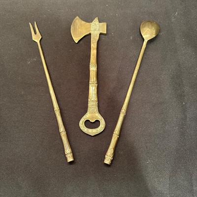 Thailand Bamboo Motif Bar Accessories (B-KL)