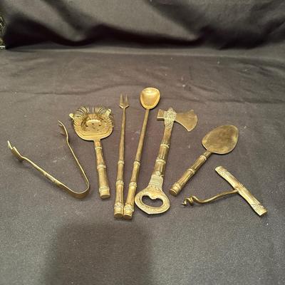 Thailand Bamboo Motif Bar Accessories (B-KL)
