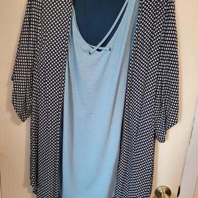 Duster, Pants, and Top