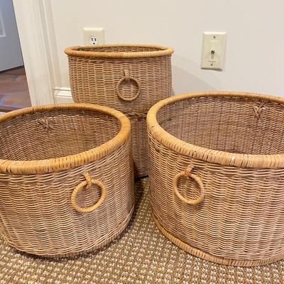 Oversized Baskets and 3 pc Set (BR-SS)