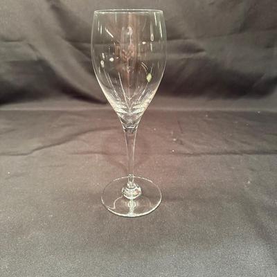 Eight Baccarat Crystal Wine Glasses (B-KL)