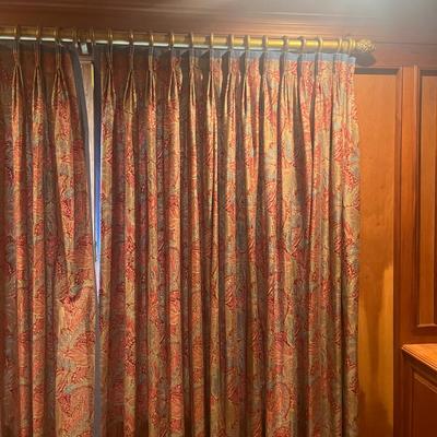 Lined Curtains & Hardware (O-MG)