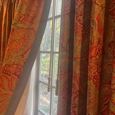 Lined Curtains & Hardware (O-MG)