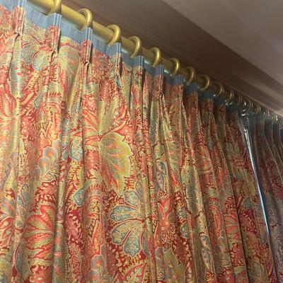 Lined Curtains & Hardware (O-MG)