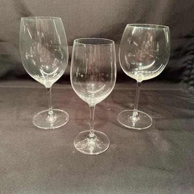 Reidel & Waterford Crystal Wine Glasses (B-KL)