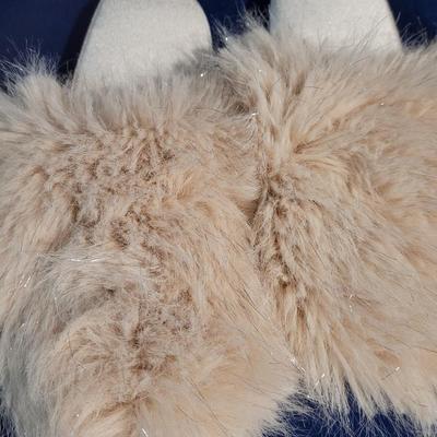 Fuzzy Glittery Slippers/Mules