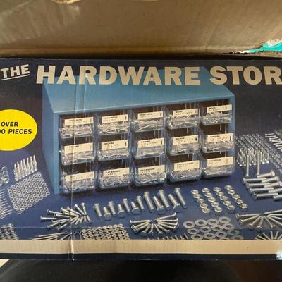 3 Hardware organizers with hardware