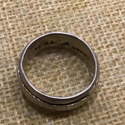 Vintage Sterling Silver Ring MM. 925