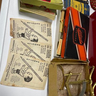 Vintage office supplies
