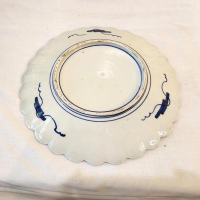 Lot #187  Lovely Large Antique Imari Plate