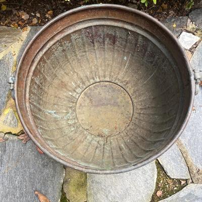 Copper Tub With Handles (P-MG)
