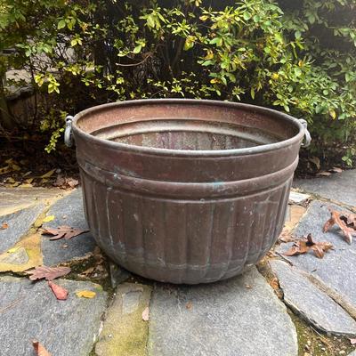 Copper Tub With Handles (P-MG)