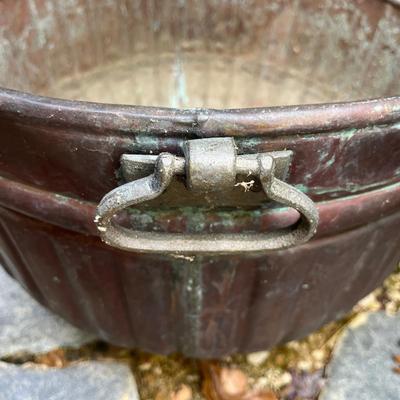 Copper Tub With Handles (P-MG)