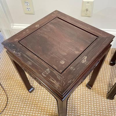 Two Cherry Blossom Tables & Ginger Jar Lamp (BR-SS)