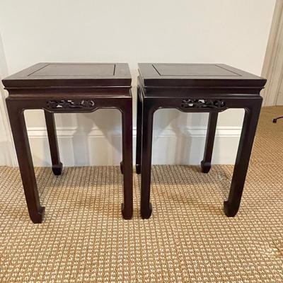 Two Cherry Blossom Tables & Ginger Jar Lamp (BR-SS)
