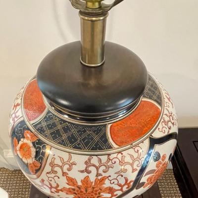 Two Cherry Blossom Tables & Ginger Jar Lamp (BR-SS)