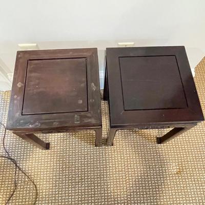 Two Cherry Blossom Tables & Ginger Jar Lamp (BR-SS)