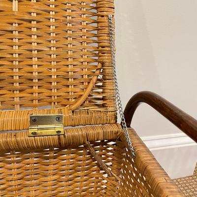 Woven Storage incl Tiered Rolling Hamper (BR-SS)
